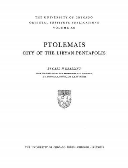 Ptolemais : City of the Libyan Pentapolis, Hardback Book