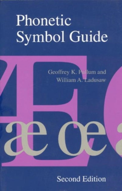 Phonetic Symbol Guide, Hardback Book