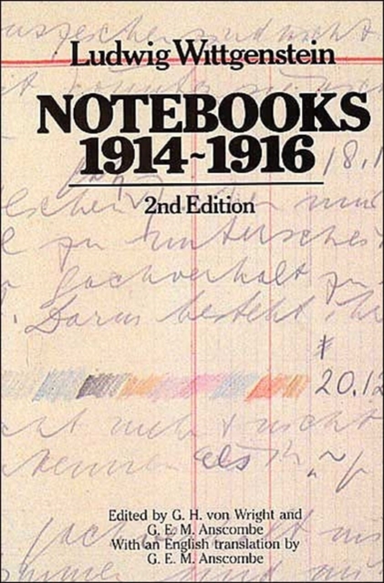 Notebooks, 1914-1916, Paperback Book