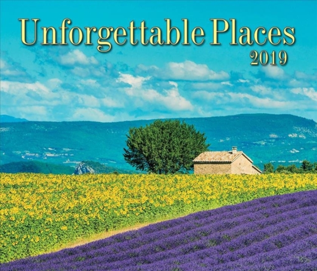 UNFORGETTABLE PLACES 2019 CALENDAR, CD-Audio Book