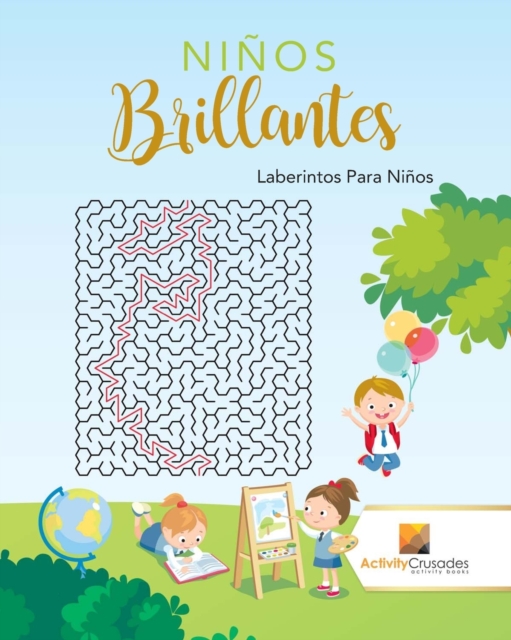 Ninos Brillantes : Laberintos Para Ninos, Paperback / softback Book