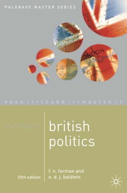 Mastering British Politics, Paperback / softback Book