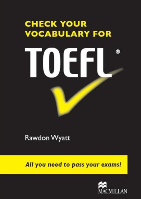Check Your Vocabulary for TOEFL, Paperback Book
