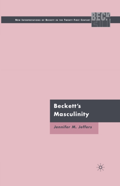 Beckett's Masculinity, PDF eBook