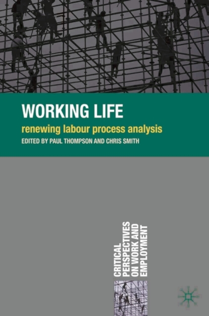 Working Life : Renewing Labour Process Analysis, Paperback / softback Book