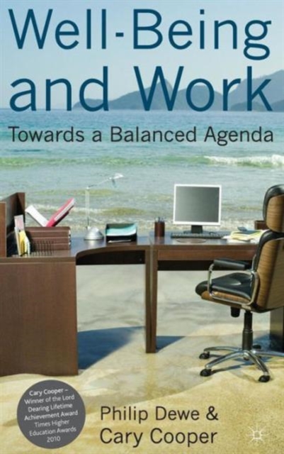 Well-Being and Work : Towards a Balanced Agenda, Hardback Book