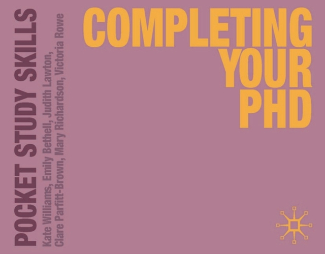 Completing Your PhD, PDF eBook
