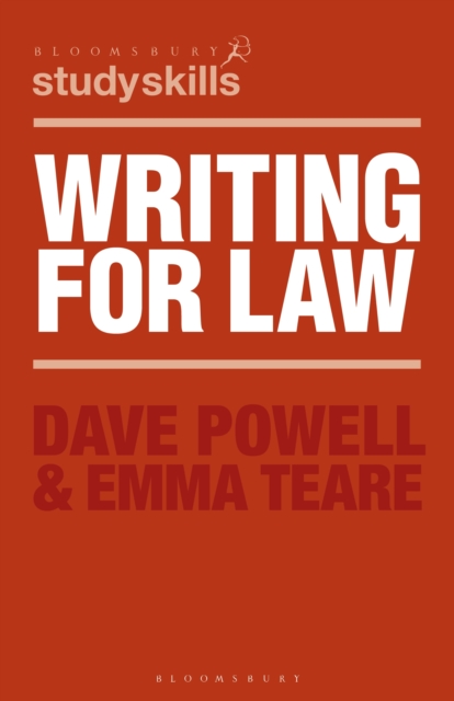 Writing for Law, PDF eBook