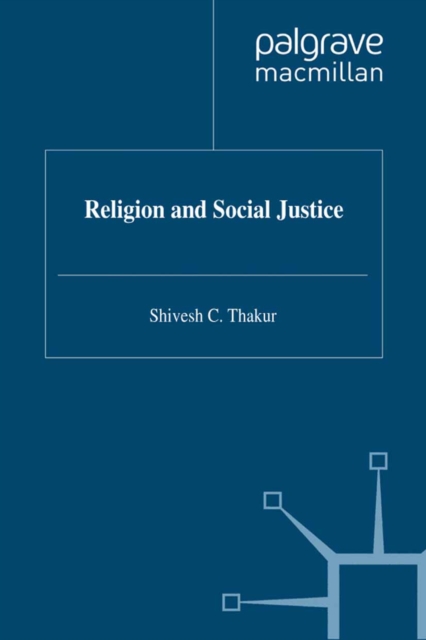 Religion and Social Justice, PDF eBook