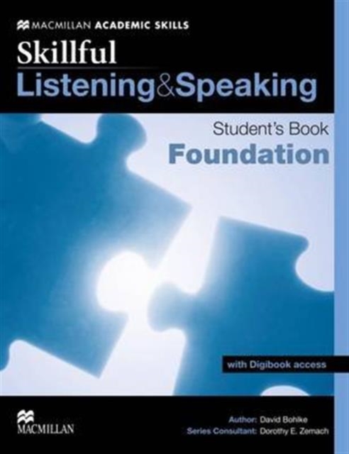 Skillful - Listening and Speaking -  Foundation Level Student Book + Digibook, Board book Book