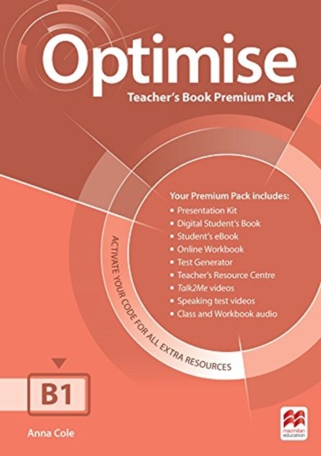 Optimise B1 Teacher's Book Premium Pack, Mixed media product Book
