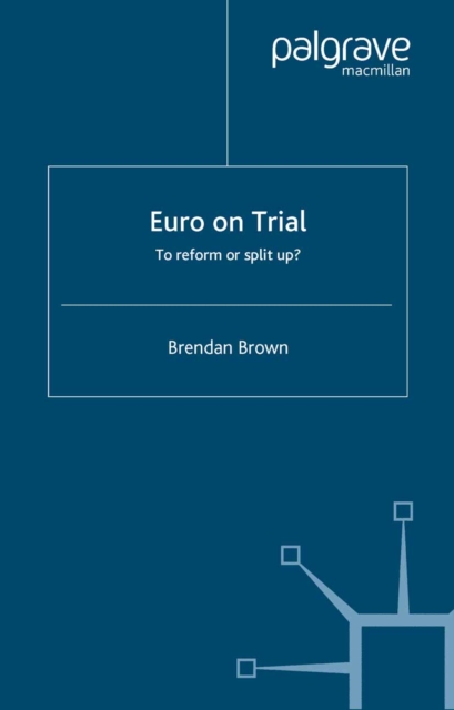 Euro on Trial : To Reform or Split Up?, PDF eBook