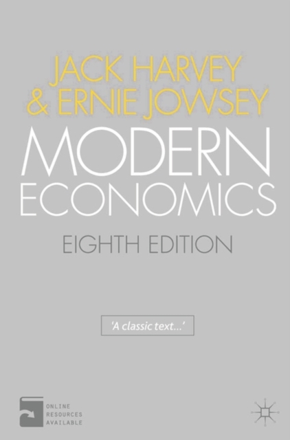 Modern Economics : An Introduction, Paperback / softback Book