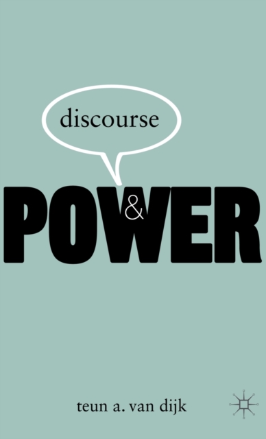 Discourse and Power, Hardback Book