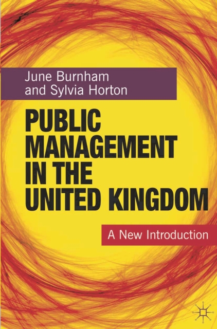 Public Management in the United Kingdom : A New Introduction, Hardback Book