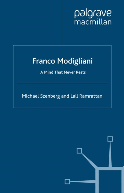 Franco Modigliani : A Mind That Never Rests, PDF eBook