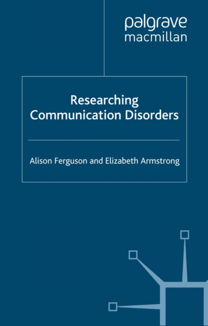 Researching Communication Disorders, PDF eBook