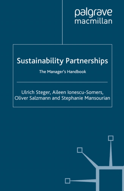 Sustainability Partnerships : The Manager's Handbook, PDF eBook