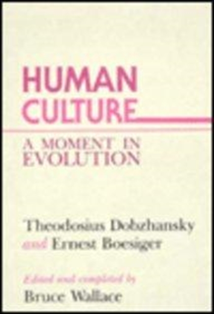 Human Culture : A Moment in Evolution, Hardback Book