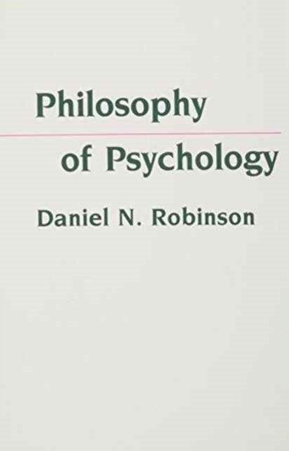 Philosophy of Psychology, Paperback / softback Book