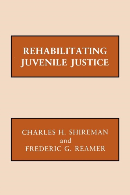 Rehabilitating Juvenile Justice, Paperback / softback Book