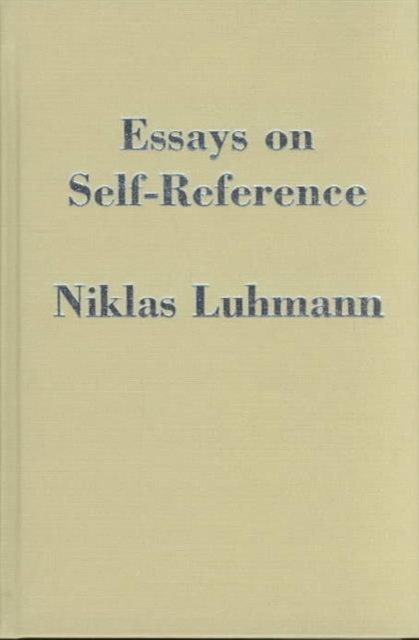 Essays on Self-Reference, Hardback Book