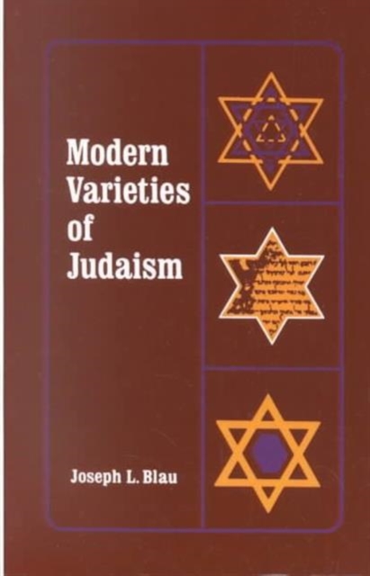 Modern Varieties of Judaism, Paperback / softback Book