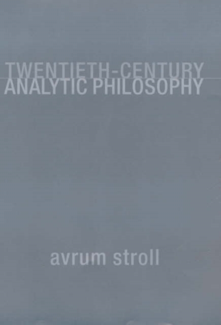 Twentieth-Century Analytic Philosophy, Hardback Book