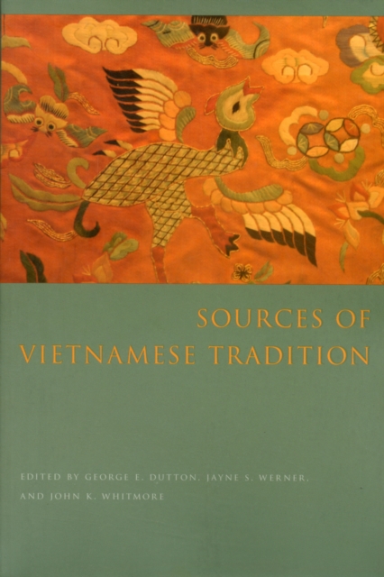 Sources of Vietnamese Tradition, Paperback / softback Book