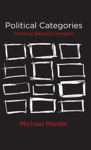 Political Categories : Thinking Beyond Concepts, Hardback Book