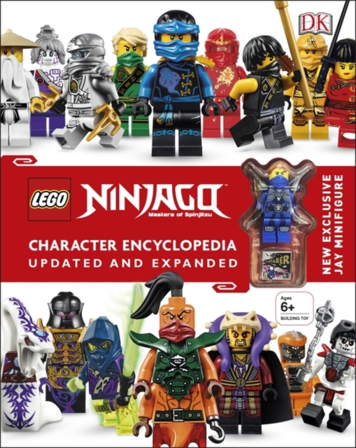 LEGO (R) Ninjago Character Encyclopedia Updated and Expanded : With Minifigure, Hardback Book