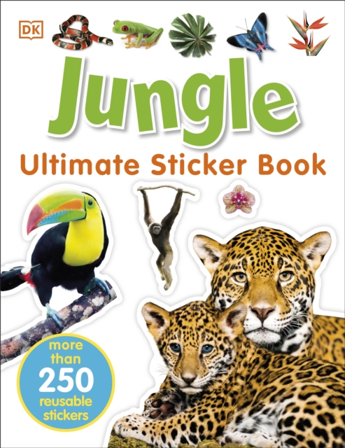 Jungle Ultimate Sticker Book, Paperback / softback Book