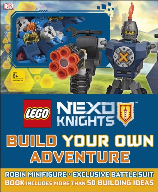 LEGO NEXO KNIGHTS Build Your Own Adventure : With Minifigure and exclusive model, Hardback Book