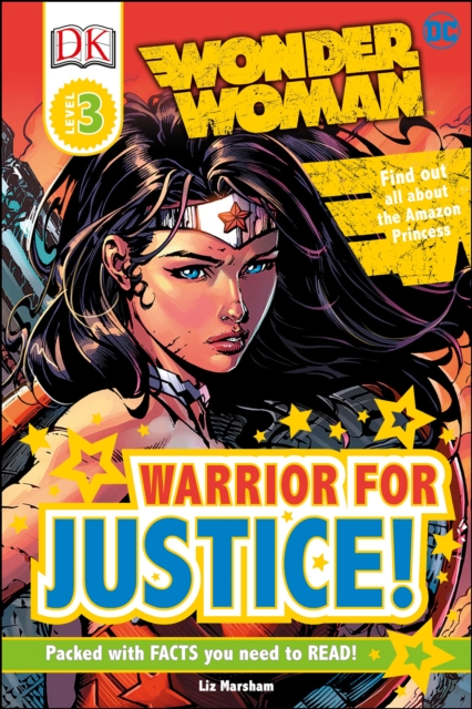 DC Wonder Woman Warrior for Justice!, Hardback Book