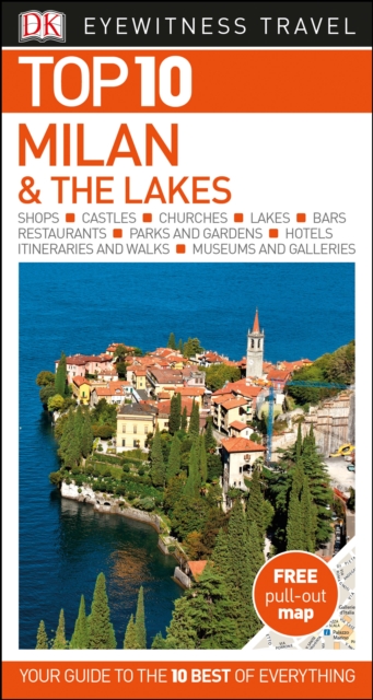 DK Eyewitness Top 10 Milan and the Lakes, Paperback / softback Book