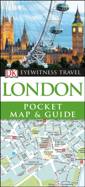 DK Eyewitness London Pocket Map and Guide, Paperback / softback Book