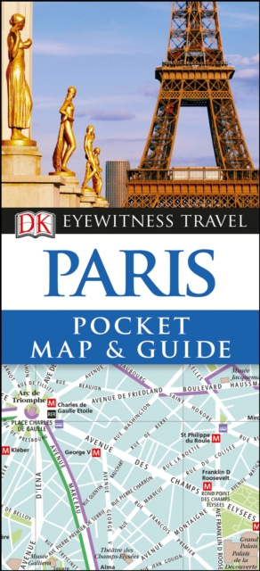 DK Eyewitness Paris Pocket Map and Guide, Paperback / softback Book