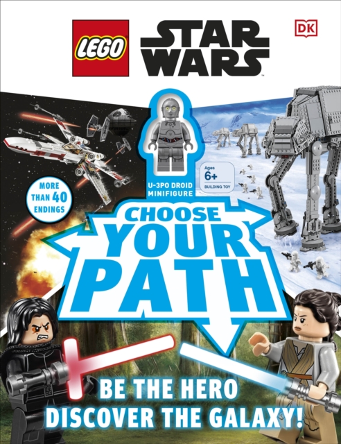 LEGO Star Wars Choose Your Path : Includes U-3PO Droid Minifigure, Hardback Book