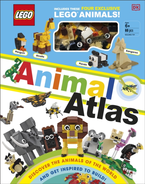 LEGO Animal Atlas : with four exclusive animal models, Hardback Book