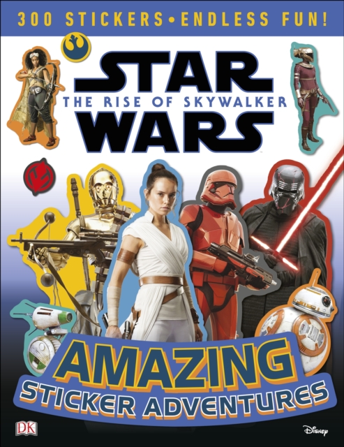 Star Wars The Rise of Skywalker Amazing Sticker Adventures, Paperback / softback Book