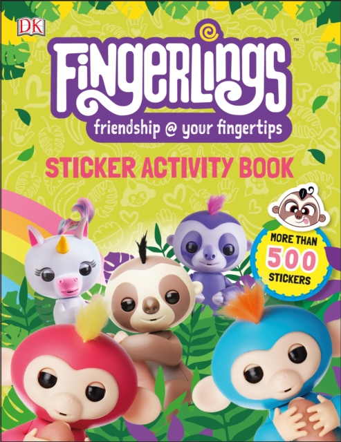 Fingerlings Sticker Activity Book, Paperback / softback Book