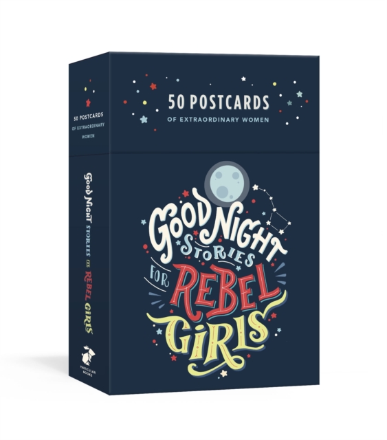 Good Night Stories for Rebel Girls: 50 Postcards, Hardback Book