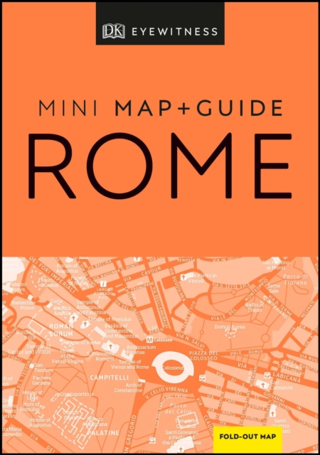 DK Eyewitness Rome Mini Map and Guide, Paperback / softback Book