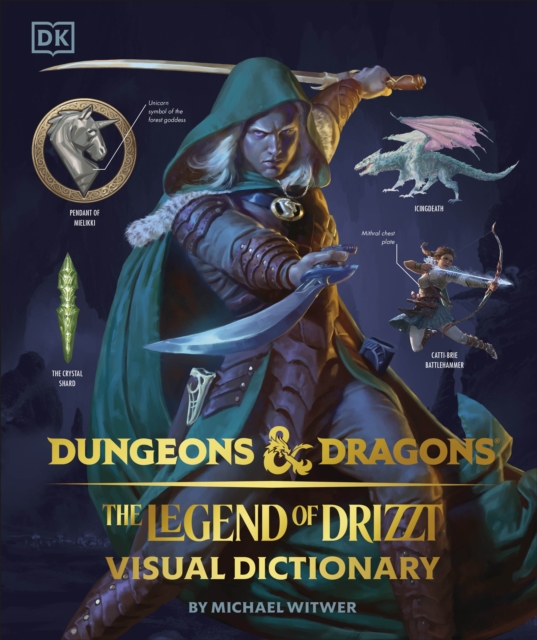 Dungeons & Dragons The Legend of Drizzt Visual Dictionary, Hardback Book