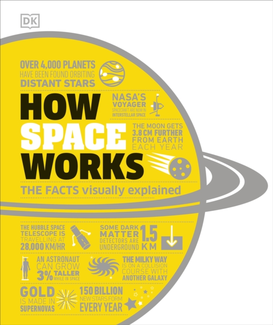 How Space Works : The Facts Visually Explained, Hardback Book