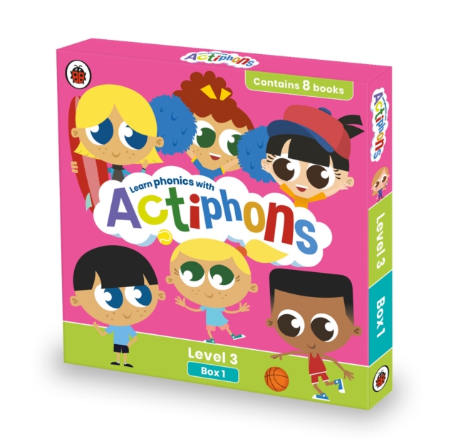 Actiphons Level 3 Box 1: Books 1-8 : Learn phonics and get active with Actiphons!, Multiple-component retail product, slip-cased Book