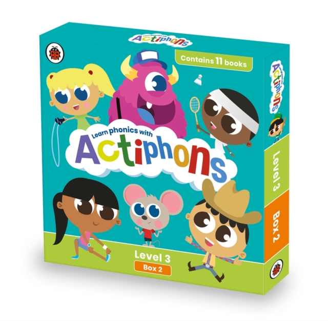 Actiphons Level 3 Box 2: Books 9-19 : Learn phonics and get active with Actiphons!, Multiple-component retail product, slip-cased Book