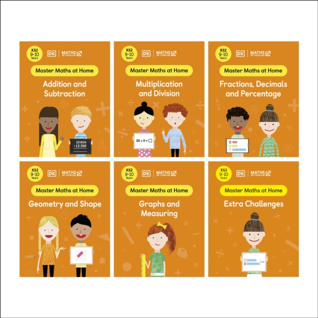 Maths — No Problem! Collection of 6 Workbooks, Ages 9-10 (Key Stage 2), Multiple-component retail product, slip-cased Book