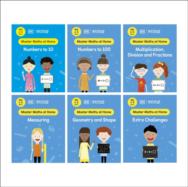 Maths — No Problem! Collection of 6 Workbooks, Ages 4-6 (Key Stage 1), EPUB eBook