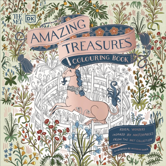 The Met Amazing Treasures Colouring Book : Reveal Wonders Inspired by Masterpieces from The Met Collection, Paperback / softback Book